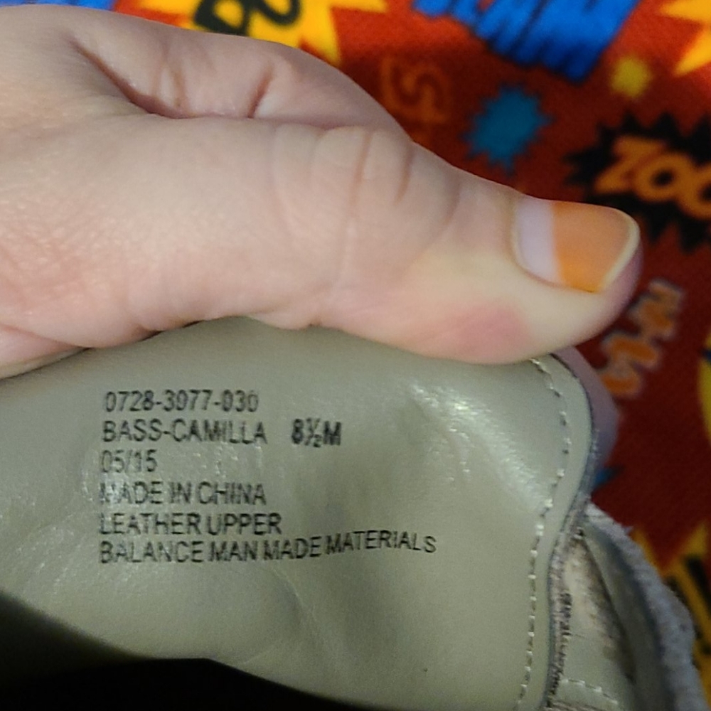 Bass lace up wedge boots - Picture 3 of 4